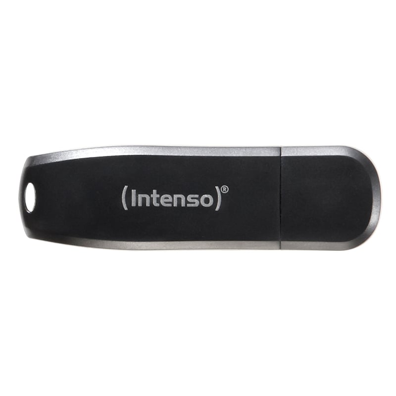 USB kľúč Intenso Speed Line 256 GB USB 3.2 Gen 1x1 - čierny, vysokorýchlostná flash jednotka