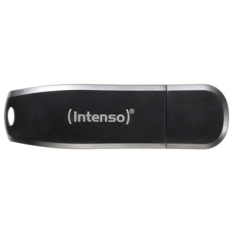 USB kľúč Intenso Speed Line 512 GB USB 3.2 Gen 1x1 – čierny, prenos dát 70 MB/s, Plug & Play, kompaktný flash disk