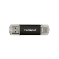 USB kľúč Intenso Twist Line 128 GB, Dual USB 3.2 Gen 1x1, USB-C a USB-A, 70 MB/s, antracitový - pre smartfóny a PC 1