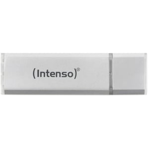 USB memorija Intenso Ultra Line 256 GB, USB 3.2, srebrno aluminijsko kućište, brza pohrana podataka, brzina čitanja 70 MB/s