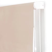 Zatemňovacia roleta Interblind blackout, hladký povrch, na okno 160x230 cm, rozmer látky 157x225 cm, tepelnoizolačná, odtieň slonová kosť 2