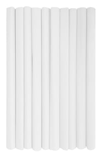 Interdruk Krepový papier v kotúči pre deti a na dekorácie - 10 ks, 50x200 cm, 28 g/m², biely (01) 1