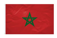 International Flag Marokkó zászló 150x240cm erős szövet szemcsével 1