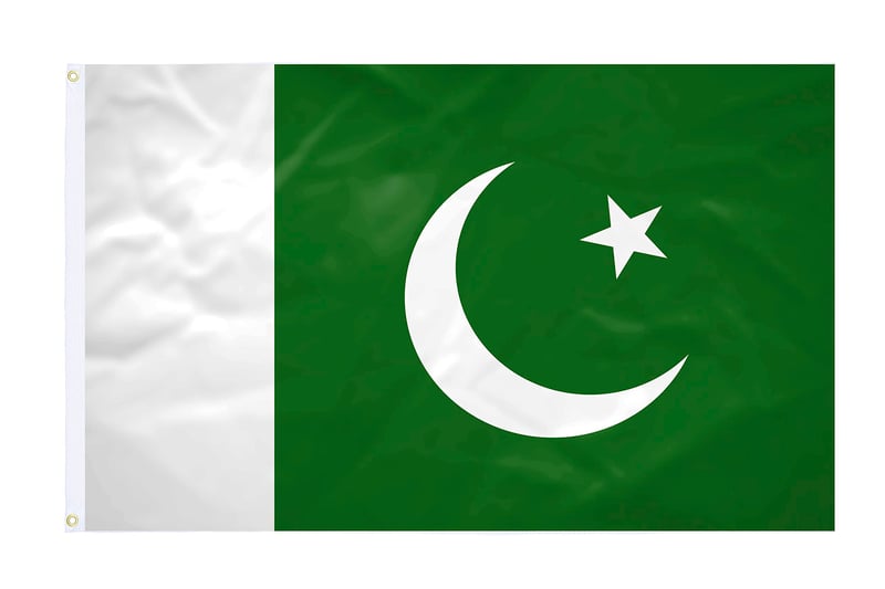 Medzinárodná vlajka Pakistanská štátna vlajka - 150x240 cm