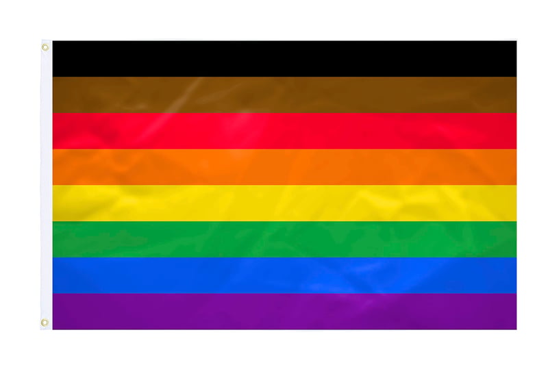 Medzinárodná vlajka Philadelphia Gay Pride – 150x240 cm