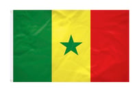 Medzinárodná vlajka Senegalská štátna vlajka - 150x240 cm 1