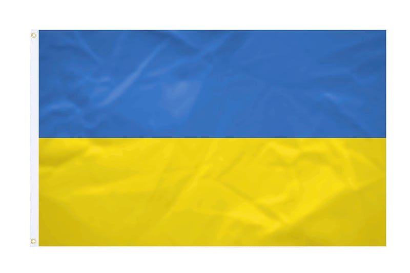 Medzinárodná vlajka ukrajinská štátna vlajka - 150x240 cm