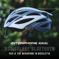 Interphone Aerial Dual Bluetooth cyklistický interkom pre 2 osoby, dosah 300 m, GPS, hudba a hovory, vodotesný, na prilbu 2