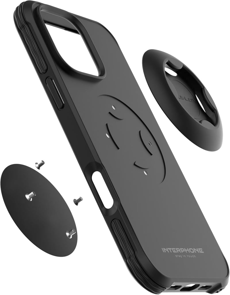 Interphone Quiklox iPhone 16 Pro Max tok motorkerékpár autó bicikli tartóhoz