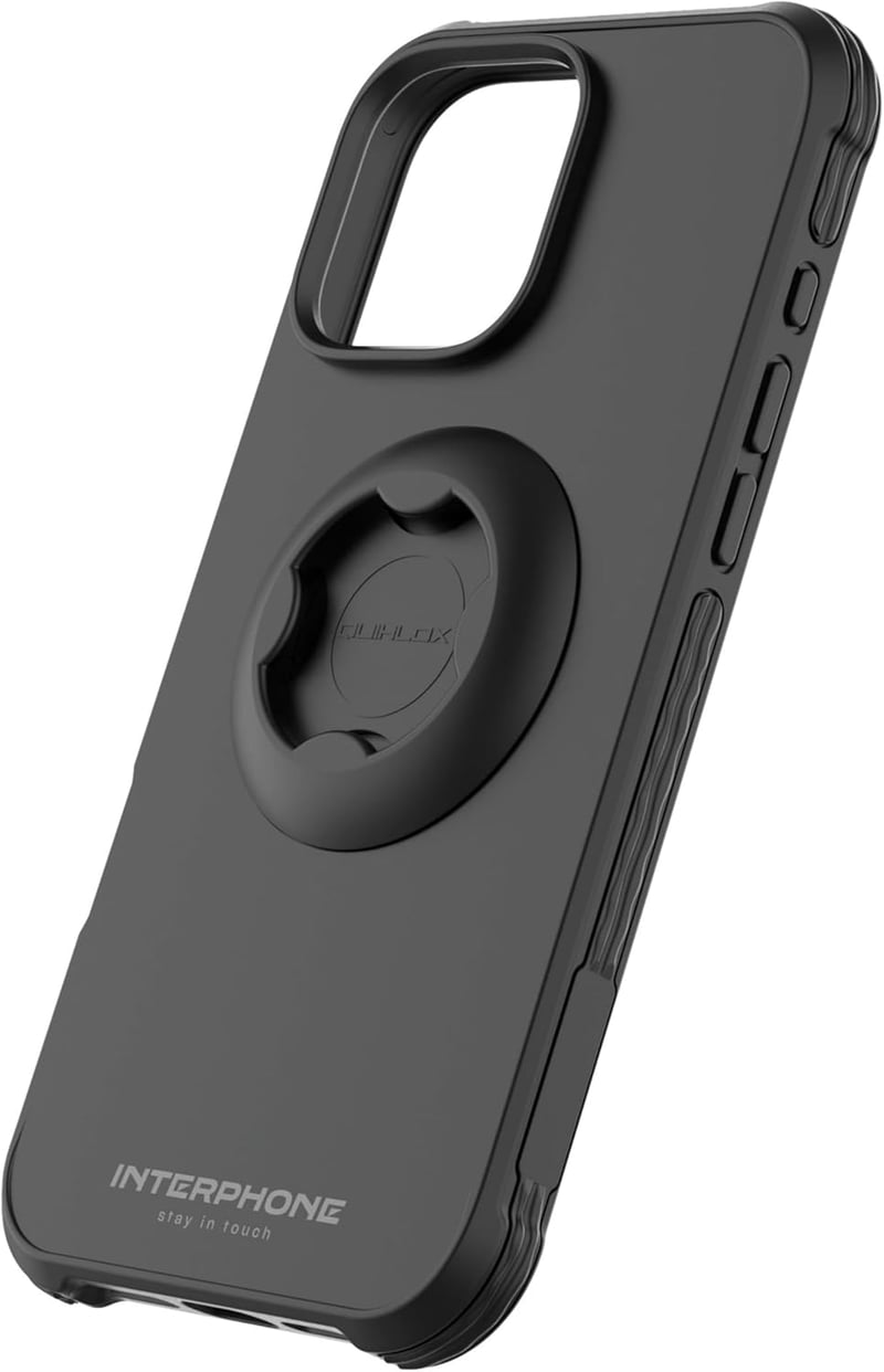Interphone Quiklox iPhone 16 Pro Max tok motorkerékpár autó bicikli tartóhoz