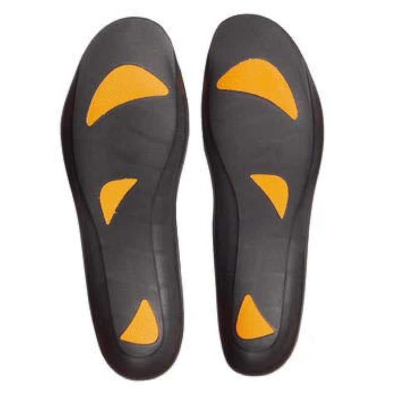 Intersport Volume Control talpbetét normál lábfejhez, fekete/narancs, 36-os méret (EU)