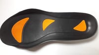 Intersport Volume Control talpbetét normál lábfejhez, fekete/narancs, 36-os méret (EU) 2