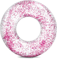 Intex 56274NP Glitter felfújható úszógumi - arany vagy pink - 107 cm 2