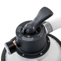 Intex 26642 Krystal Clear pješčana filterska pumpa s RCD zaštitom, protok vode 3500 l/h, sistemski protok 2000 l/h, bijela 3