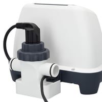 Sistem cu apă sărată Intex 26662GS Krystal Clear, generator de clor pentru pompe cu filtru, 1136-3785 l/h, pentru piscine mici de până la 366 cm, alb 6