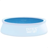 Solárna krycia plachta na bazén Intex 28012 pre kruhové bazény s priemerom 366 cm, modrá, pre bazény Easy Set a Frame Pool, priemer 348 cm, 120 µm 1