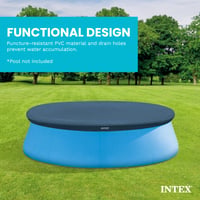 Intex 28020 Easy Pool Pokrivač za bazen – plavi, Ø 244 cm 6