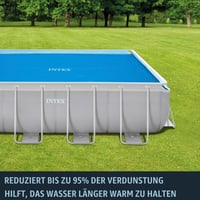 Solárna plachta na bazén Intex 28029 pre obdĺžnikový bazén Ultra Frame 488 x 244 cm, modrá 6