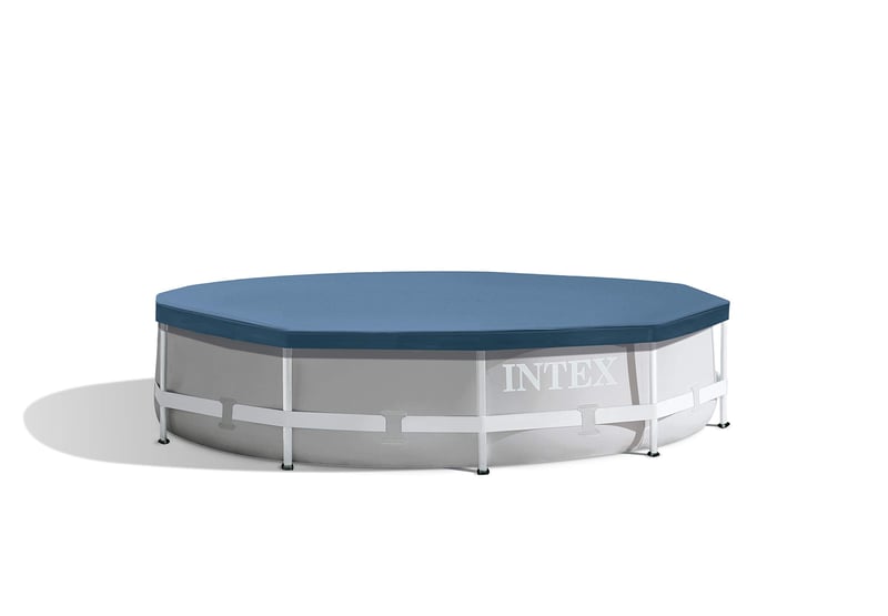 Husă circulară pentru piscină Intex 28030, Ø 305 cm, pentru piscine cu cadru - Prelată de protecție pentru iarnă și vară