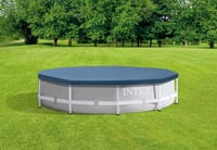 Husă circulară pentru piscină Intex 28030, Ø 305 cm, pentru piscine cu cadru - Prelată de protecție pentru iarnă și vară 2