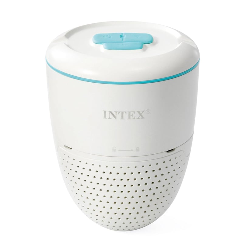 Analizor inteligent de apă pentru piscină Intex 28607 cu WiFi - Măsurare pH și nivel clor, tester de calitate a apei pentru piscină controlat prin aplicație, tratare apă sărată