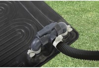 Solárny ohrev bazéna Intex 28685, 120x120 cm, čierny PVC solárny kolektor s adaptérom 7