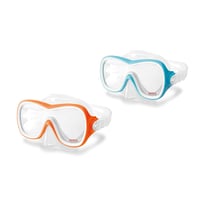 Set mască de scufundări Intex 55978 Wave Rider - Multicolor, fără latex, începând de la 8 ani, 1 buc. 3