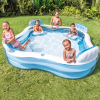 Rodinný nafukovací bazén Intex 56475NP so sedadlami - 229x229x66 cm 2