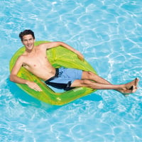 Intex 56802EU Felfújható Fotel Átlátszó Hálós Dizájnnal, PVC, Többszínű, 104 x 102 cm 8