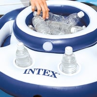 Nafukovacia chladiaca taška Intex 56822NP Mega Chill, priemer 89 cm, biela 7