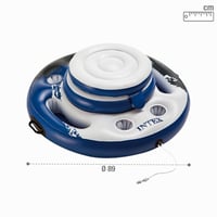 Nafukovacia chladiaca taška Intex 56822NP Mega Chill, priemer 89 cm, biela 5