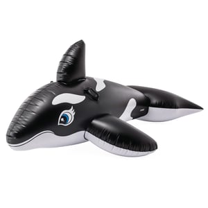 Jucărie gonflabilă pentru piscină Intex 58561NP Orca, pentru copii - 193x119 cm, balenă multicoloră