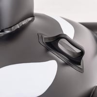 Jucărie gonflabilă pentru piscină Intex 58561NP Orca, pentru copii - 193x119 cm, balenă multicoloră 3