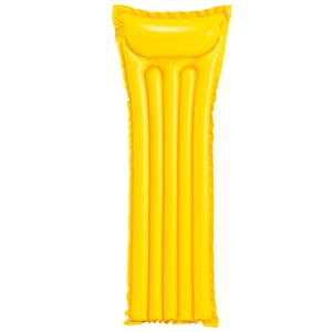 Intex 59703EU madrac na napuhavanje 183x69 cm, izrađen od višebojnog vinila, lagan i udoban za kampiranje i kao pomoćni ležaj.