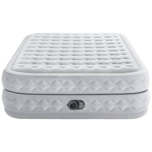 Intex 64490ND Supreme Air-Flow madrac na napuhavanje s ugrađenom pumpom, za 2 osobe, 152 x 203 x 51 cm