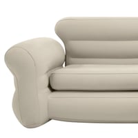 Nafukovacia rohová sedačka Intex 68575NP v béžovej farbe, 257 x 203 x 76 cm, s vinylovým povrchom, pohodlná sedacia súprava v tvare L 9