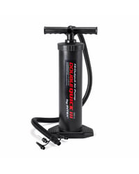 Ručná pumpa na vzduch Intex 68615, vysokovýkonná, čierna, 48 cm, na nafukovacie výrobky, plastová 1