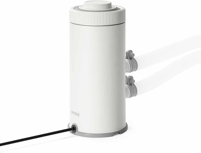 Kartušová filtrácia Intex C530 s výkonom 1,7 m³/h, 12 V, sivá, pre bazény