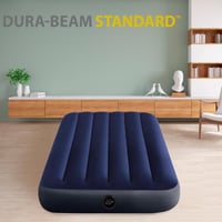 Nafukovací matrac Intex Classic Downy Dura-Beam – modrý – 191x99x25 cm 2