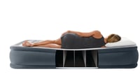 Nafukovacia posteľ pre hostí Intex Comfort Plush zvýšená, jednolôžková, s elektrickou pumpou, 99x191x46 cm (64412ND) 8