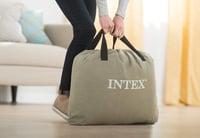 Intex Deluxe Pillow Rest Raised madrac na napuhavanje za 2 osobe s električnom pumpom 152x203x42 cm, nosivost 272 kg, pomoćni ležaj, kamp madrac, Fibre-Tech tehnologija 2