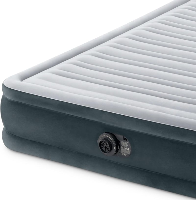 Intex Dura-Beam Comfort Plush Felfújható Matrac Elektromos Pumpával 152x203cm