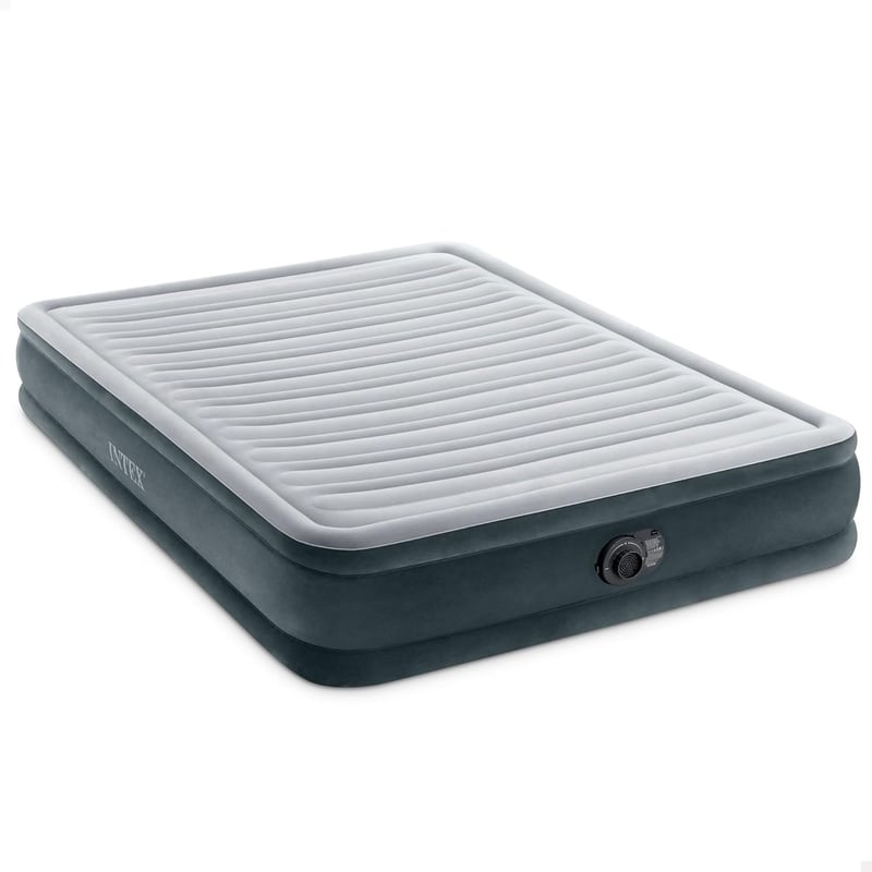 Intex Dura-Beam Comfort Plush Felfújható Matrac Elektromos Pumpával 152x203cm