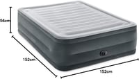 Intex Dura-Beam Comfort Plush magas légágy 152x203x56 cm 10