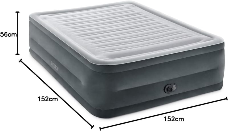 Intex Dura-Beam Comfort Plush magas légágy 152x203x56 cm