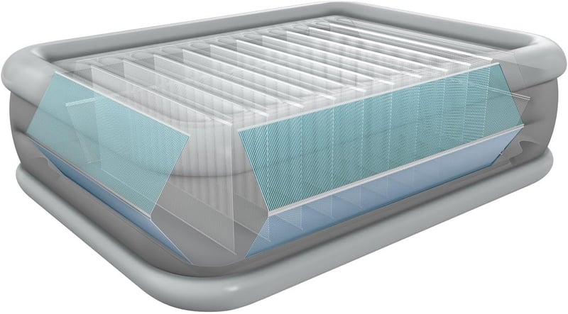 Intex Dura-Beam Comfort Plush magas légágy 152x203x56 cm