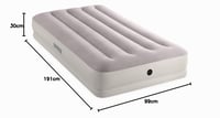 Nafukovací matrac pre jednu osobu Intex Dura-Beam Prestige 64177 Mid-Rise s ventilom, 99x191x30 cm, pre 1 osobu, PVC 7