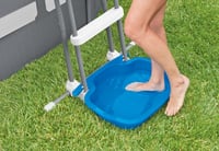 Saltea gonflabilă pentru oaspeți Intex DuraBeam, 1 persoană, 99x191x30 cm, max. 136 kg, cu pompă electrică USB integrată, material Fibre-Tech, saltea de camping (64112) 2