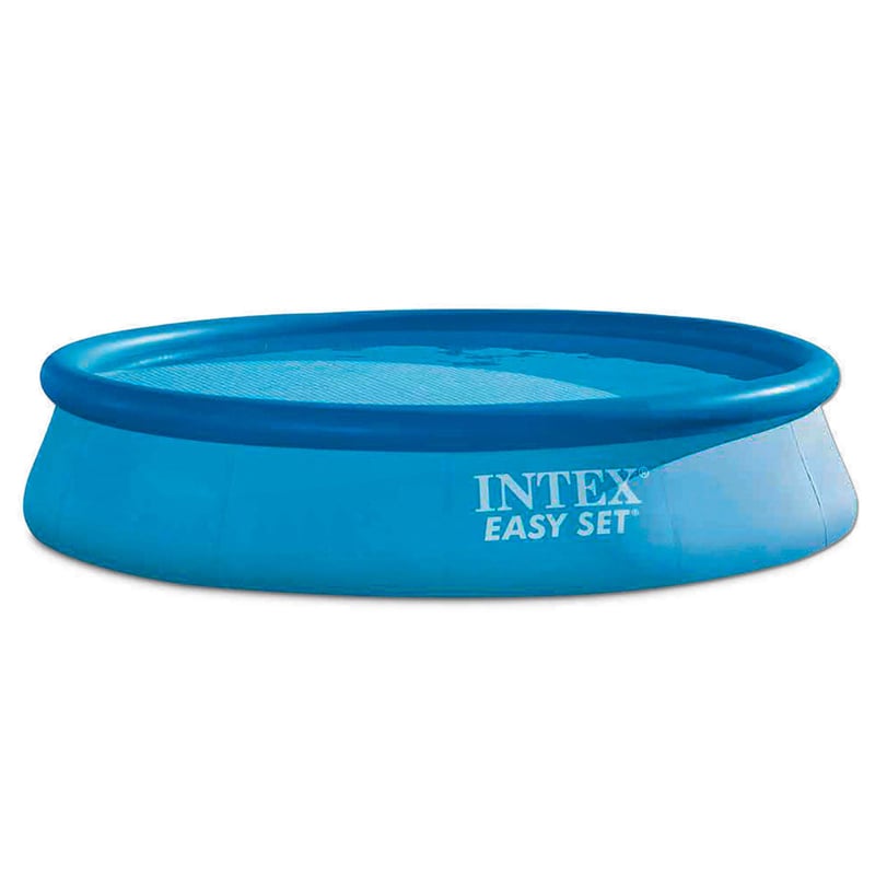 Intex Easy Set felfújható kerek medence – 396 x 84 cm, 7290 liter, 5 személyes, kültéri felállítható úszómedence