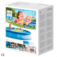 Intex Easy Set felfújható kerek medence – 396 x 84 cm, 7290 liter, 5 személyes, kültéri felállítható úszómedence 3
